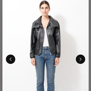 Celine - phoebe philo- funnel neck hooded jacket - like new